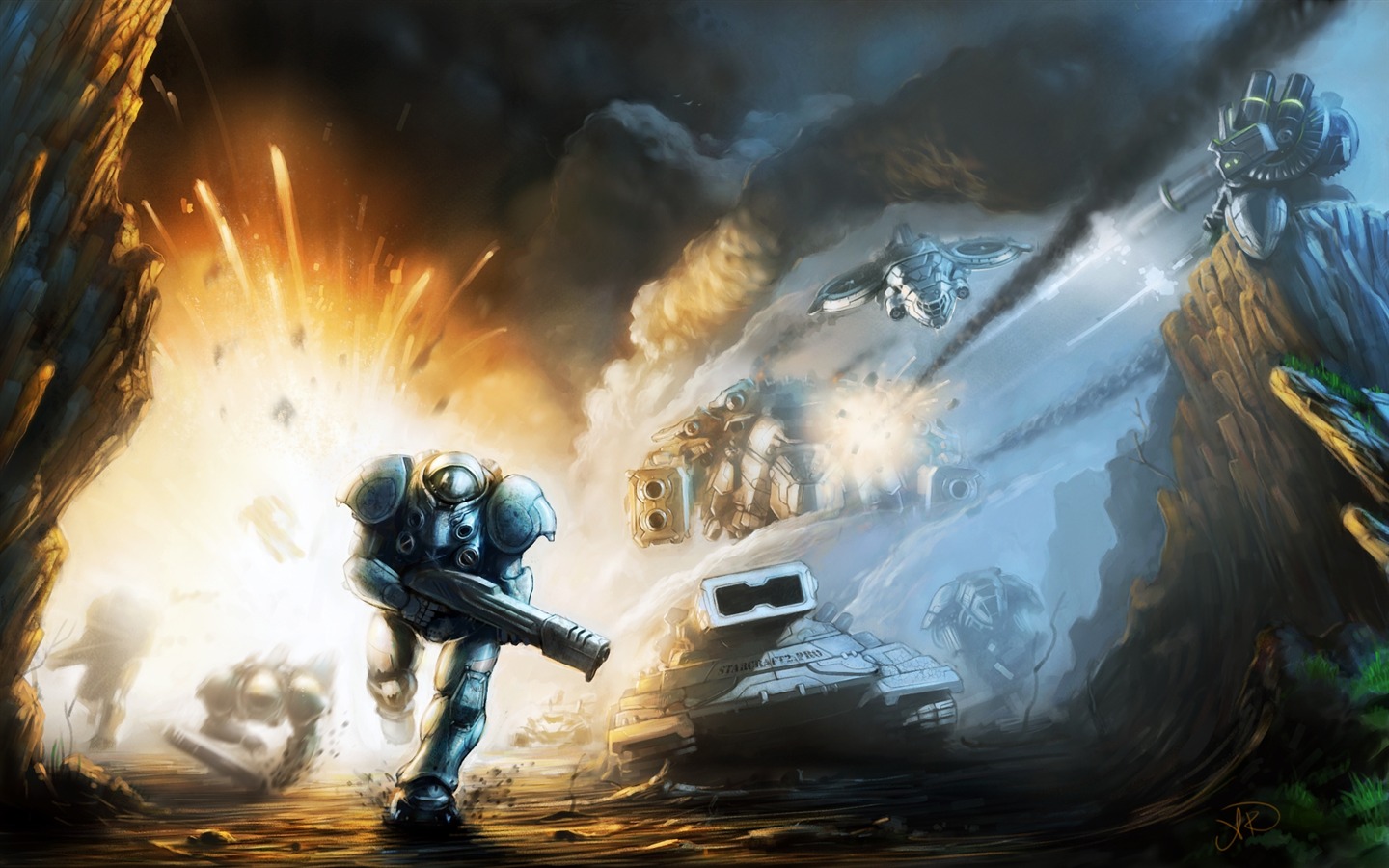 StarCraft 2 HD papel tapiz #38 - 1440x900