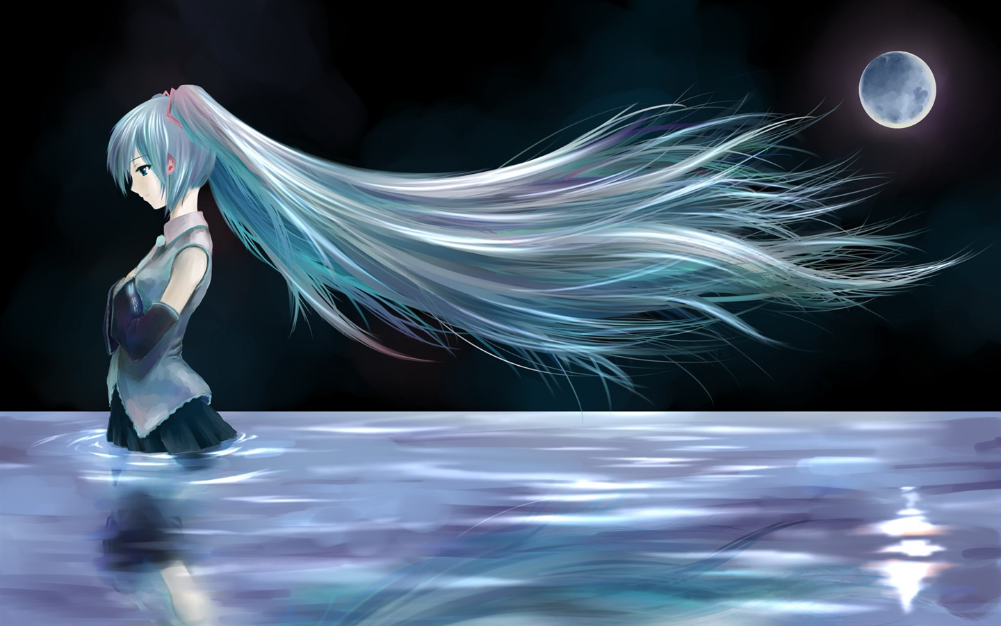 初音未来系列 壁纸(二)5 - 1440x900