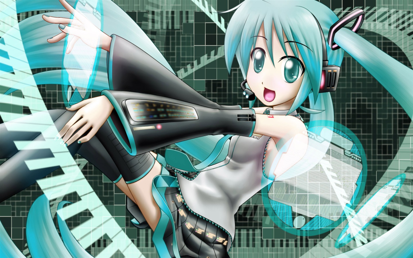 Hatsune next series wallpaper (3) #1 - 1440x900