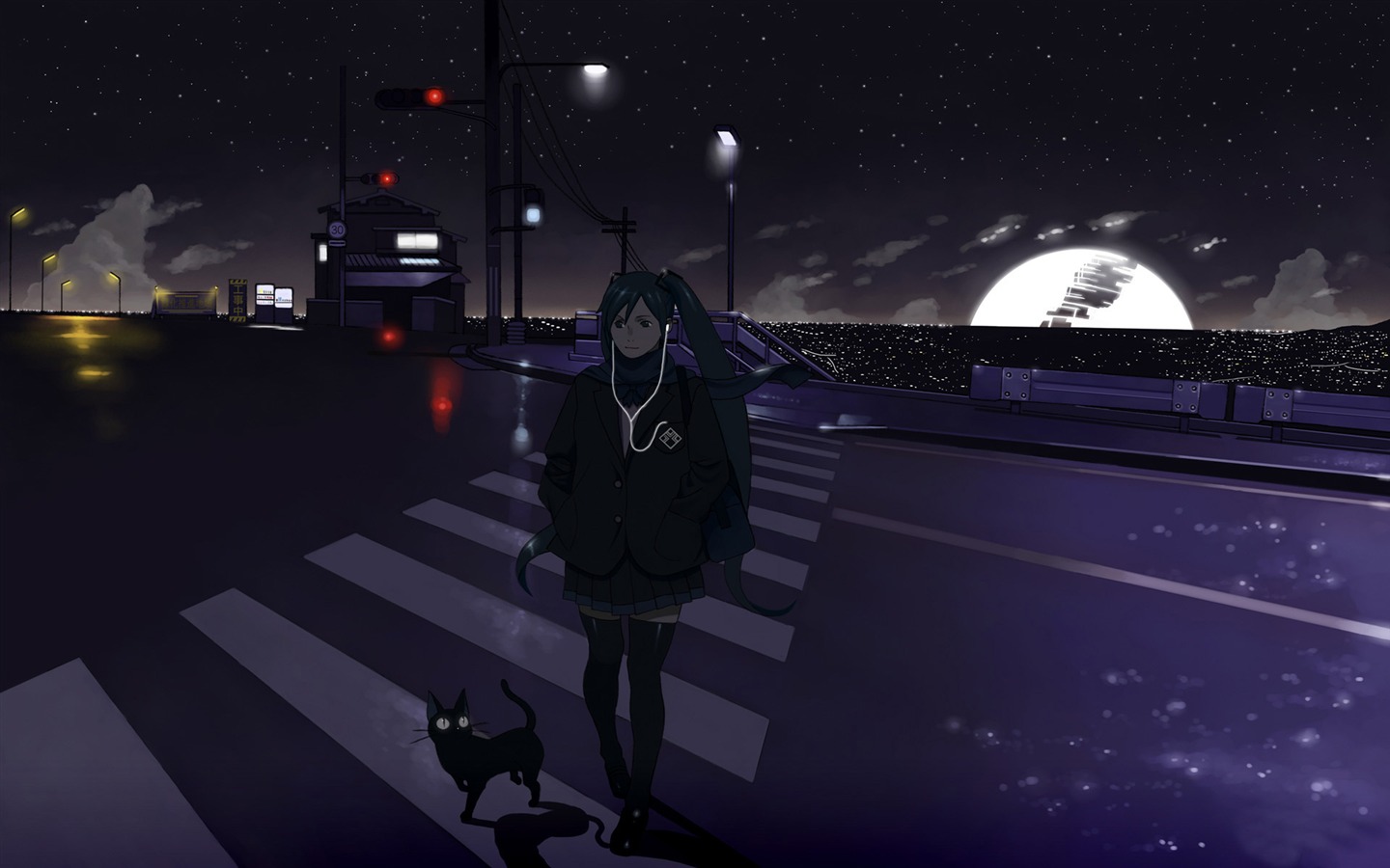 初音未來系列 壁紙(三) #9 - 1440x900