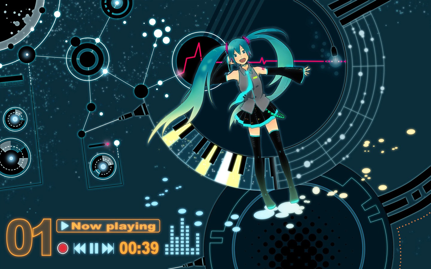 Hatsune nächste Serie Wallpaper (3) #15 - 1440x900