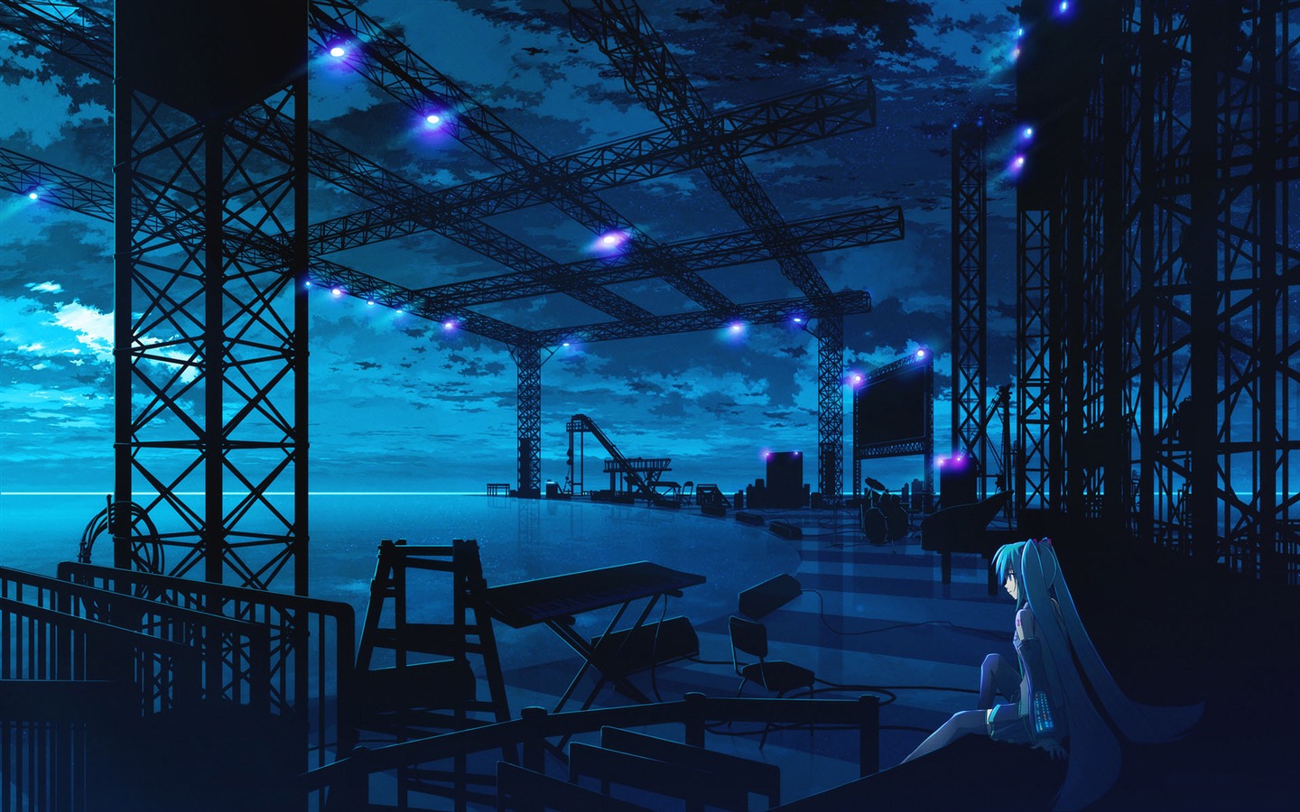 初音未來系列 壁紙(四) #2 - 1440x900