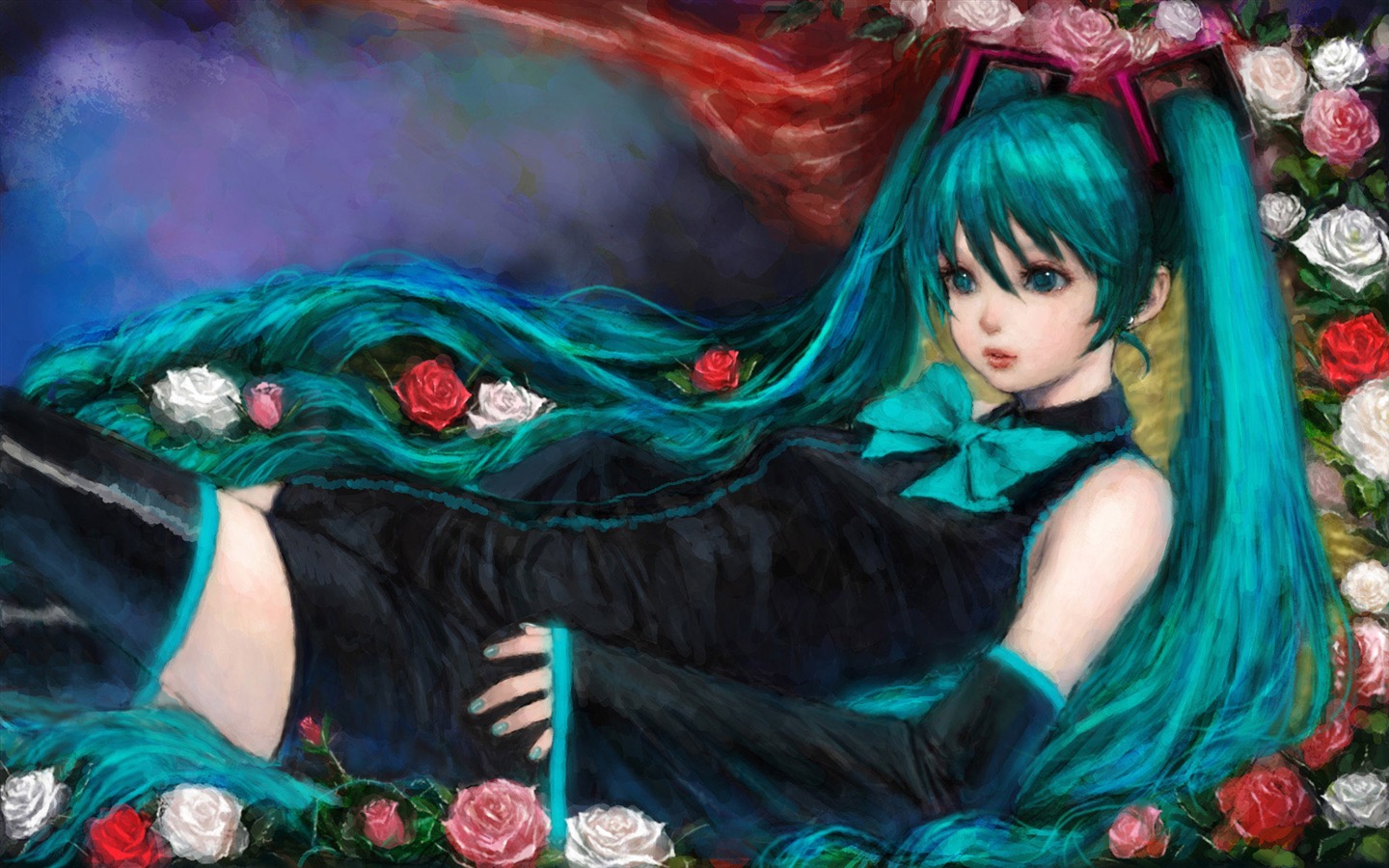 初音未来系列 壁纸(四)16 - 1440x900