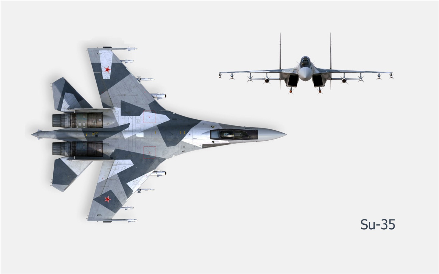 CG wallpaper vojenská letadla #9 - 1440x900