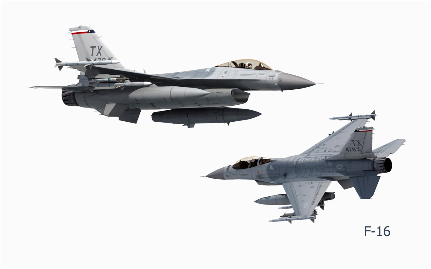 軍用飛機 CG壁紙 #17 - 1440x900