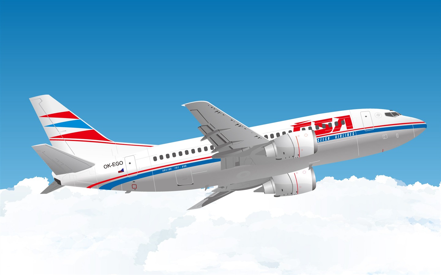 民航飛機寫真 高清壁紙 #28 - 1440x900