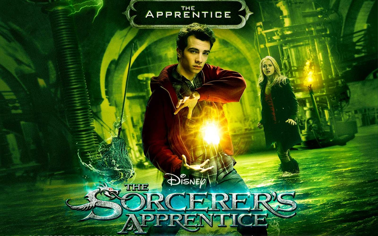 The Sorcerer's Apprentice 魔法师的门徒 高清壁纸34 - 1440x900