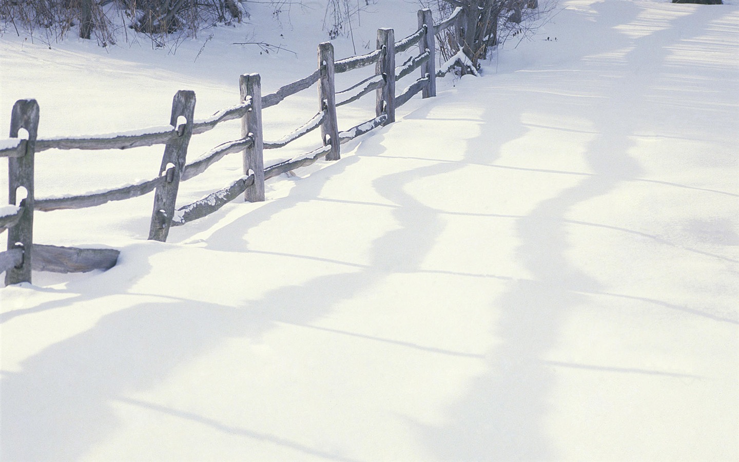 Fond d'écran panoramique de neige (2) #8 - 1440x900