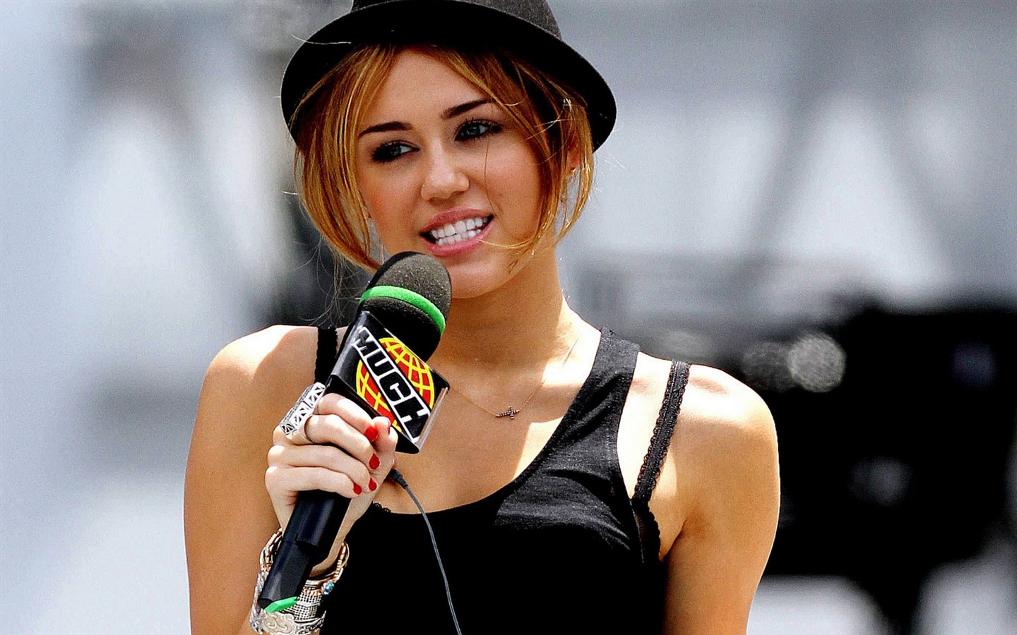 Miley Cyrus krásnou tapetu #18 - 1440x900