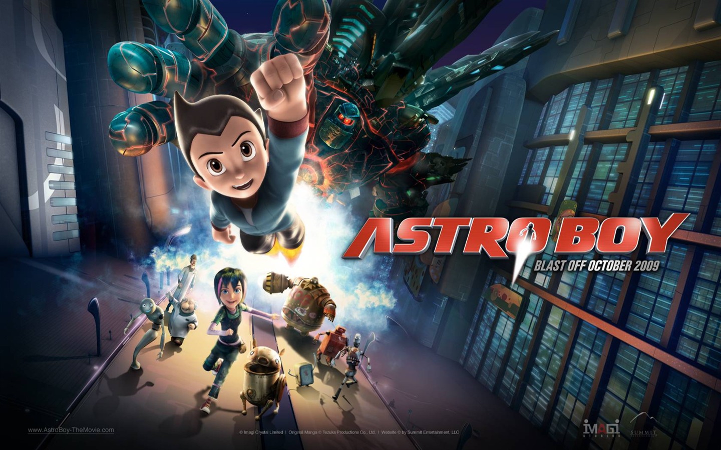 Astro Boy 鐵臂阿童木 高清壁紙 #27 - 1440x900