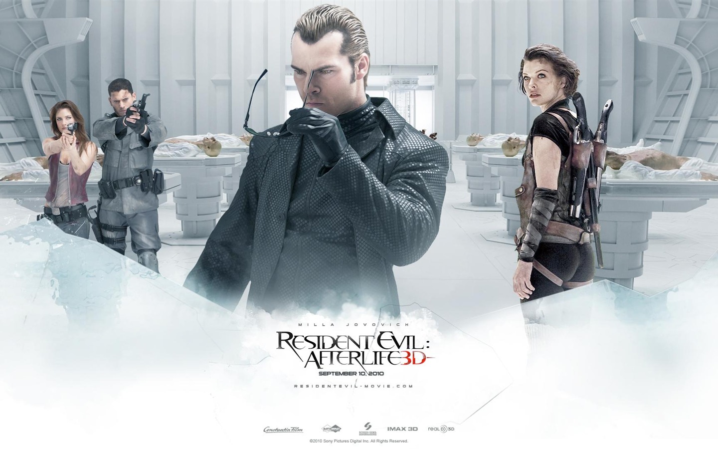 Resident Evil: Afterlife 生化危机4: 来生 高清壁纸16 - 1440x900