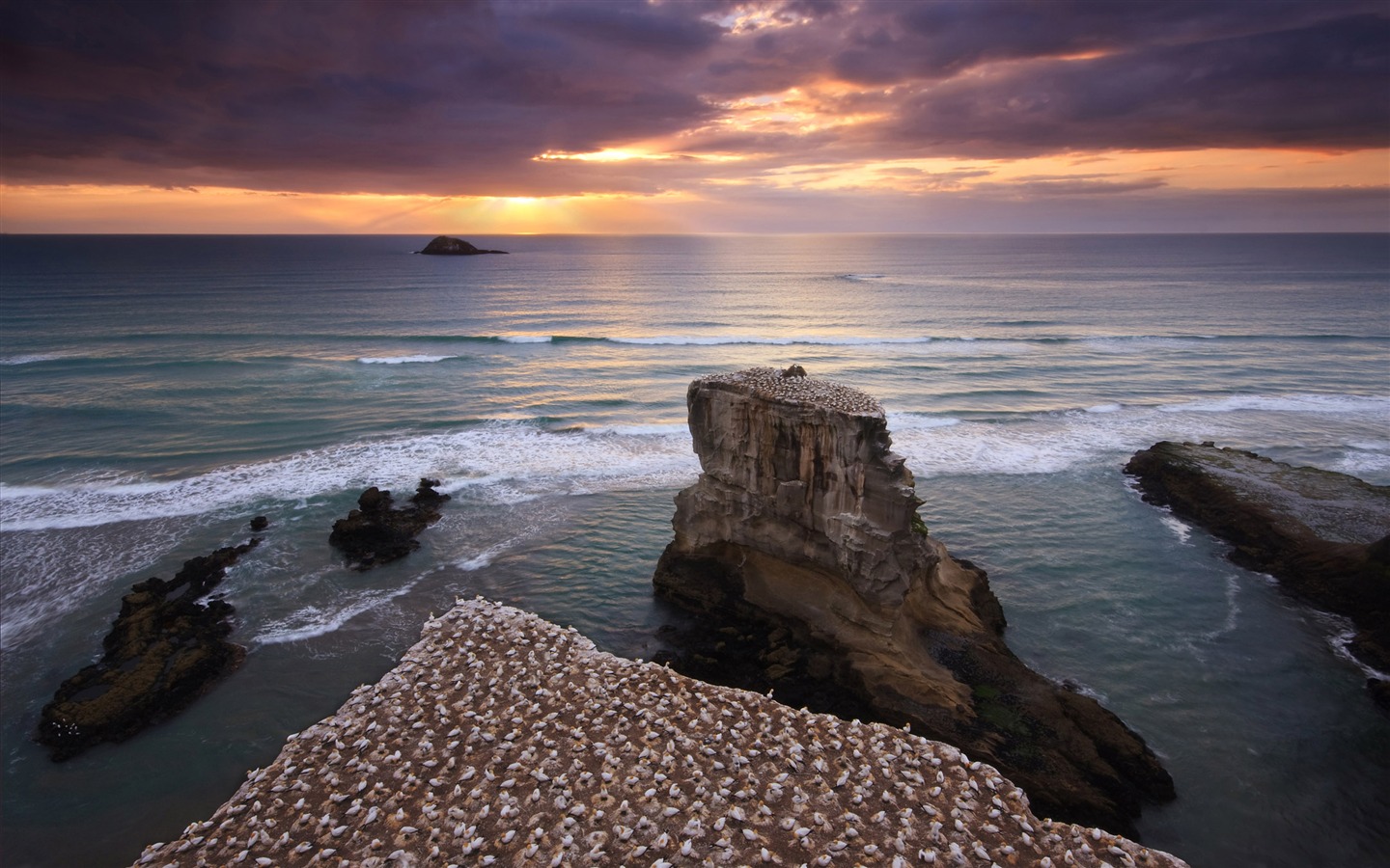 Grand papier peint des paysages côtiers du littoral (2) #3 - 1440x900