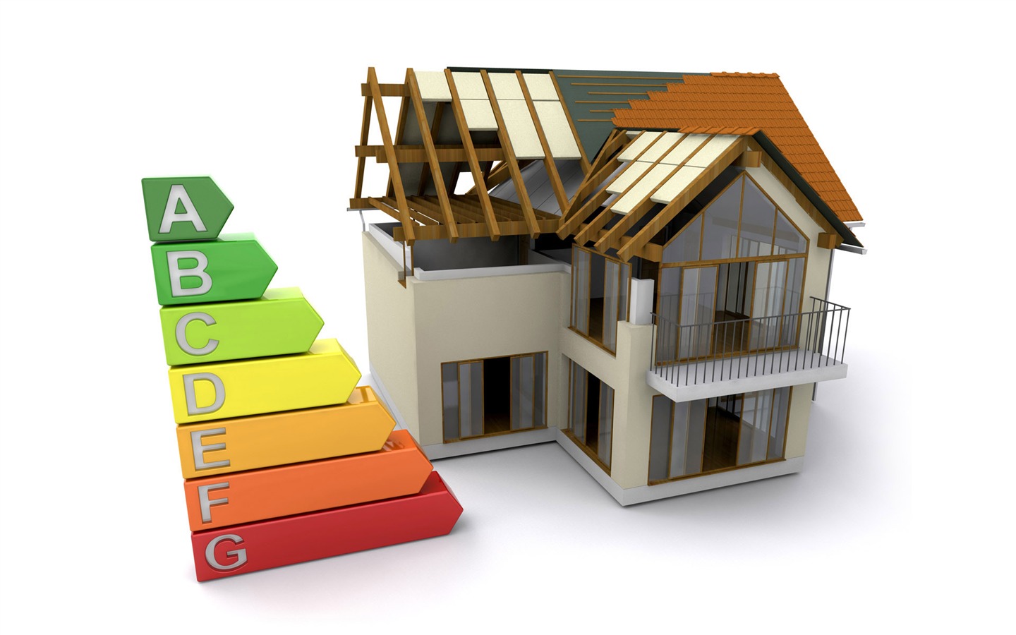 3D Architectural Design Wallpaper (1) #2 - 1440x900