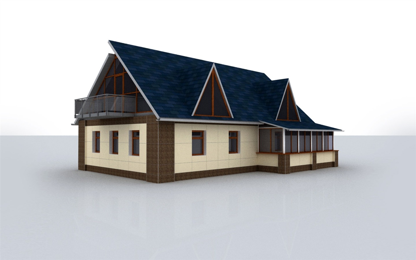 3D Architectural Design Wallpaper (1) #6 - 1440x900