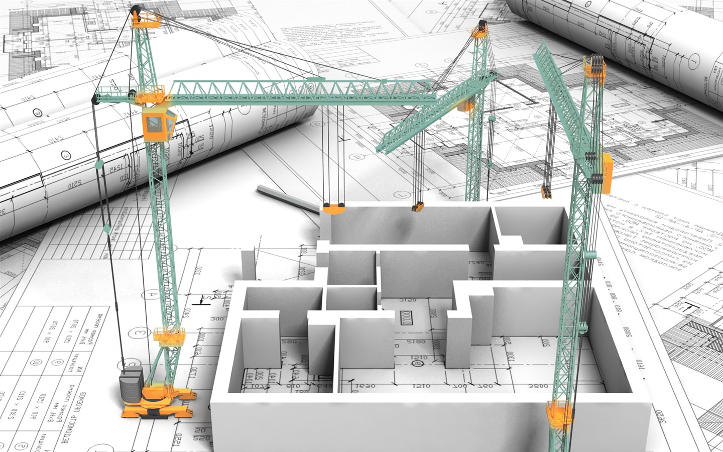 3D 建築設計 壁紙(一) #9 - 1440x900
