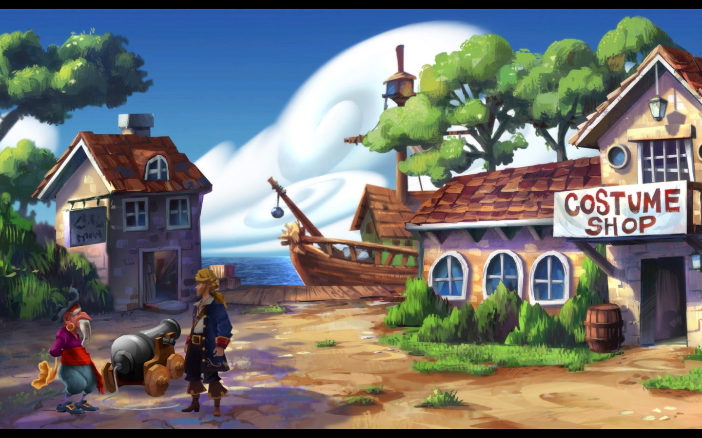 Monkey Island hra wallpaper #17 - 1440x900