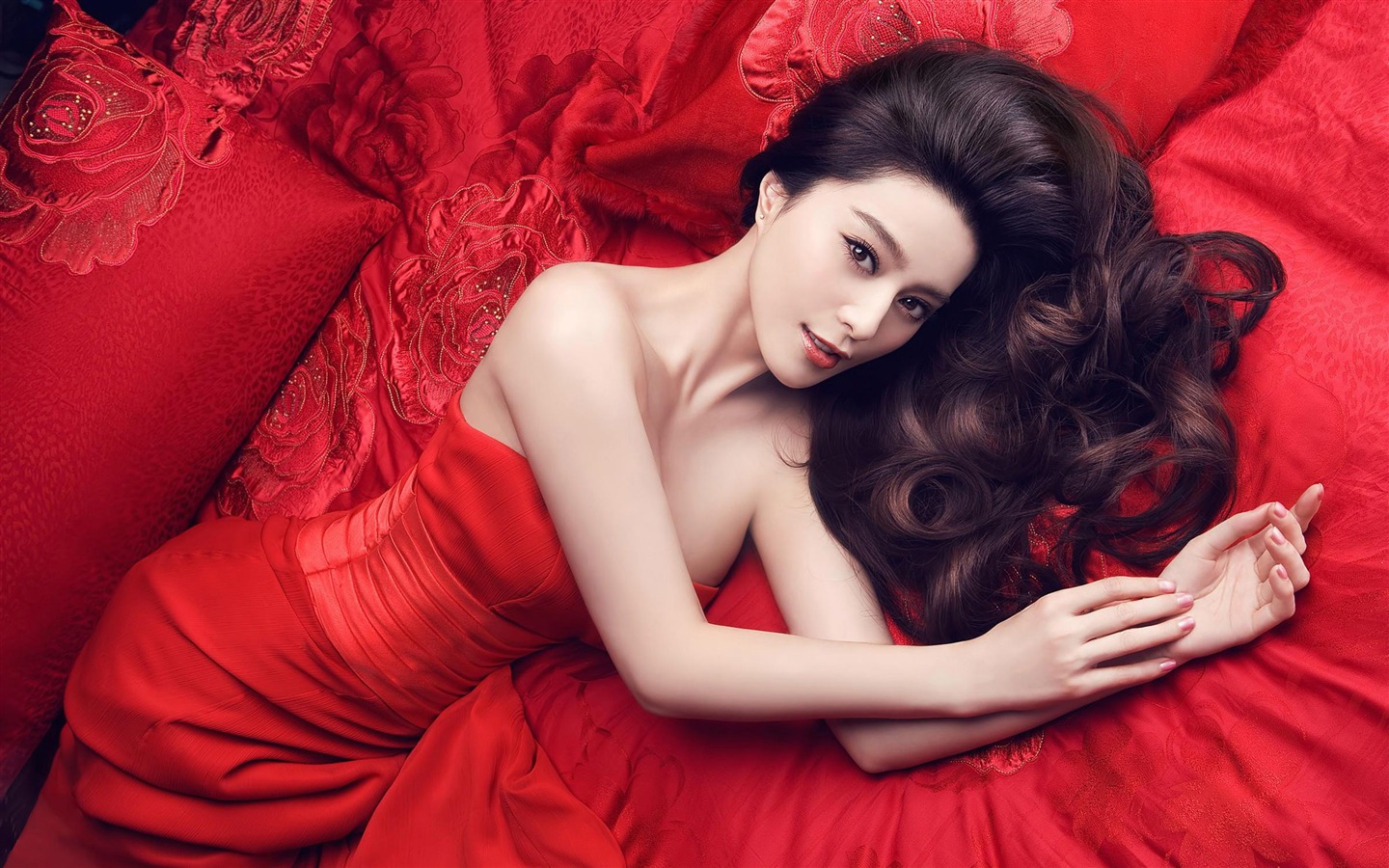 팬 Bingbing 사진의 HD 벽지 #1 - 1440x900