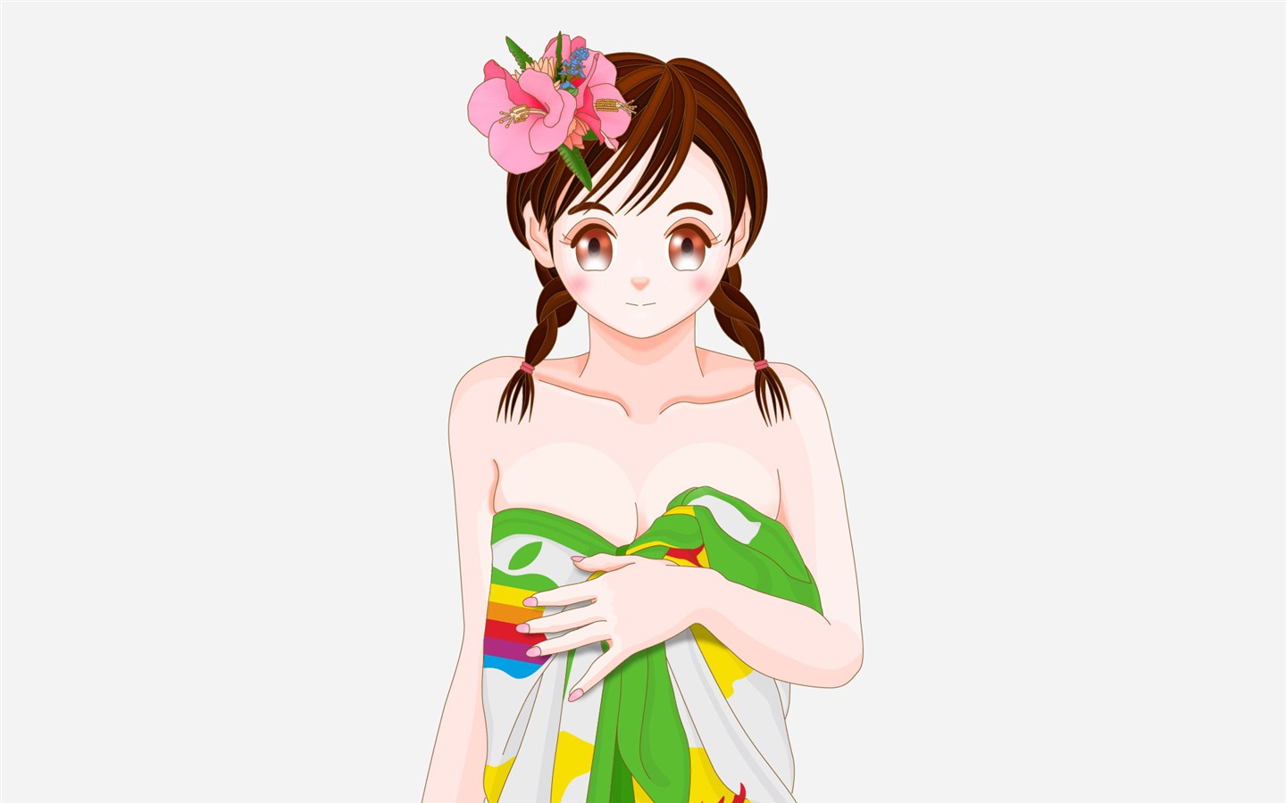 MAC女孩 壁紙(一) #18 - 1440x900