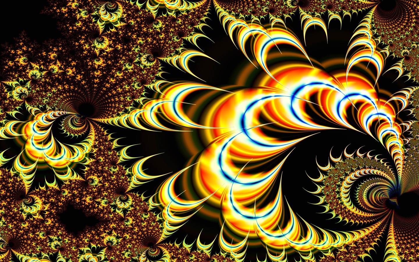 Super Bright Muster Tapete (2) #3 - 1440x900
