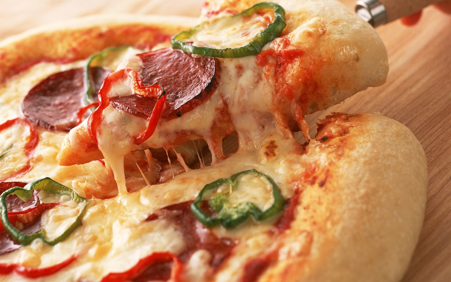 피자 식품 월페이퍼 (2) #2 - 1440x900