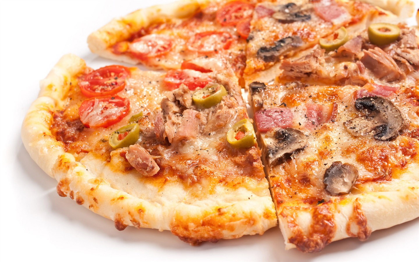 피자 식품 월페이퍼 (3) #8 - 1440x900