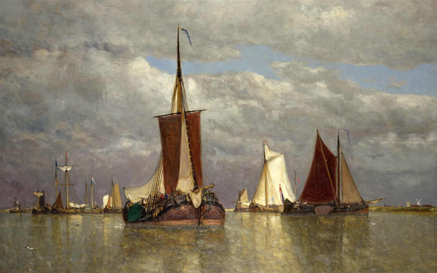 倫敦畫廊帆船 壁紙(一) #19 - 1440x900
