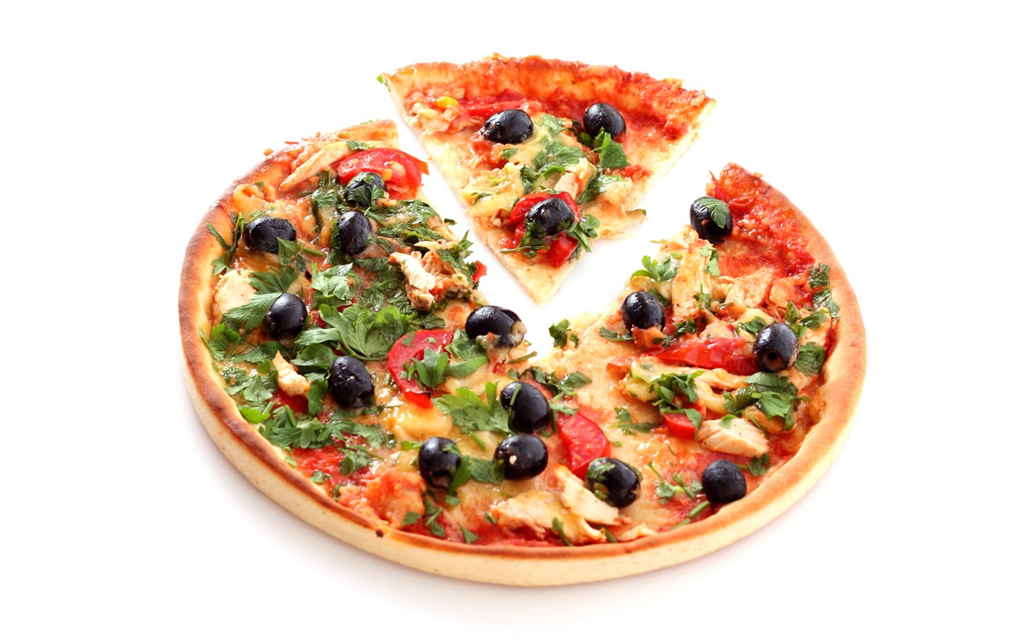 피자 식품 월페이퍼 (4) #5 - 1440x900