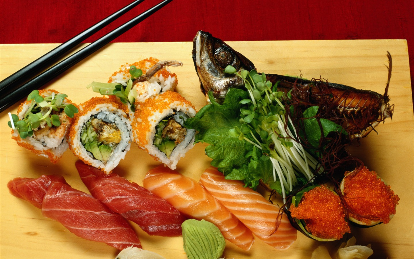 Gourmet dinner wallpaper (9) #10 - 1440x900