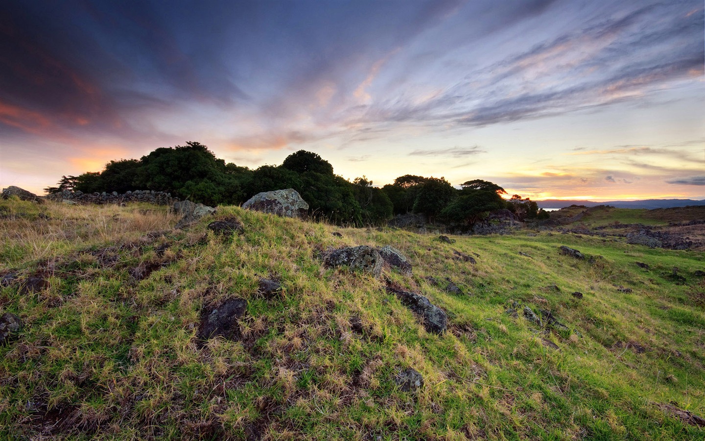 Mountain Valley Landscape wallpaper (1) #20 - 1440x900