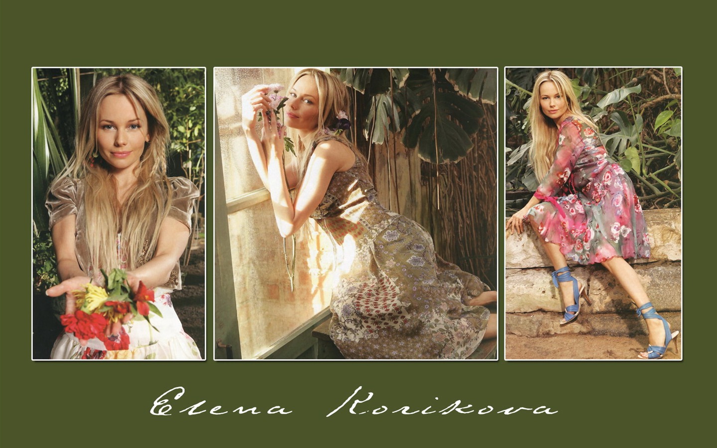 Elena Korikova hermoso fondo de pantalla #11 - 1440x900