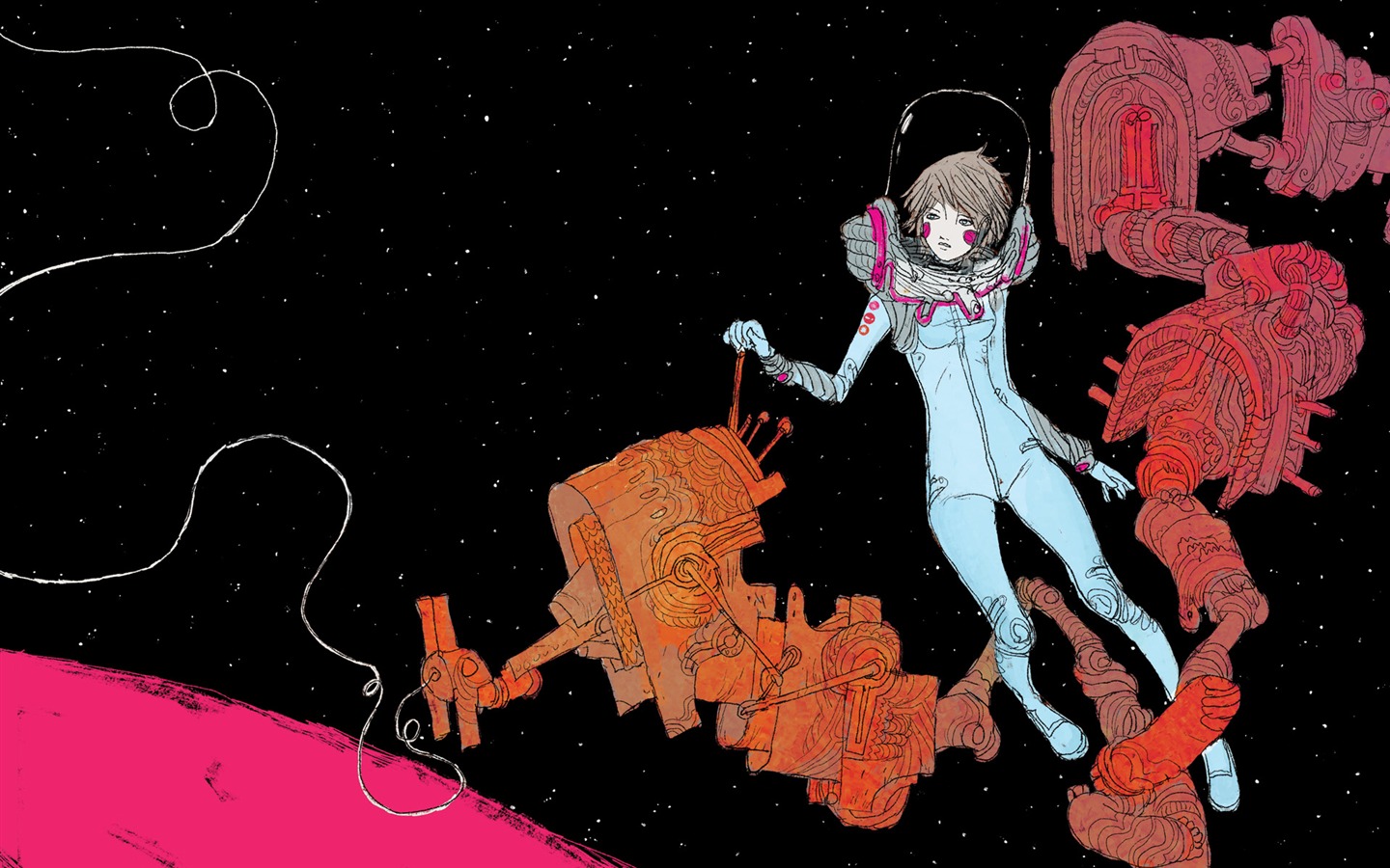 動漫人物 壁紙(34) #16 - 1440x900