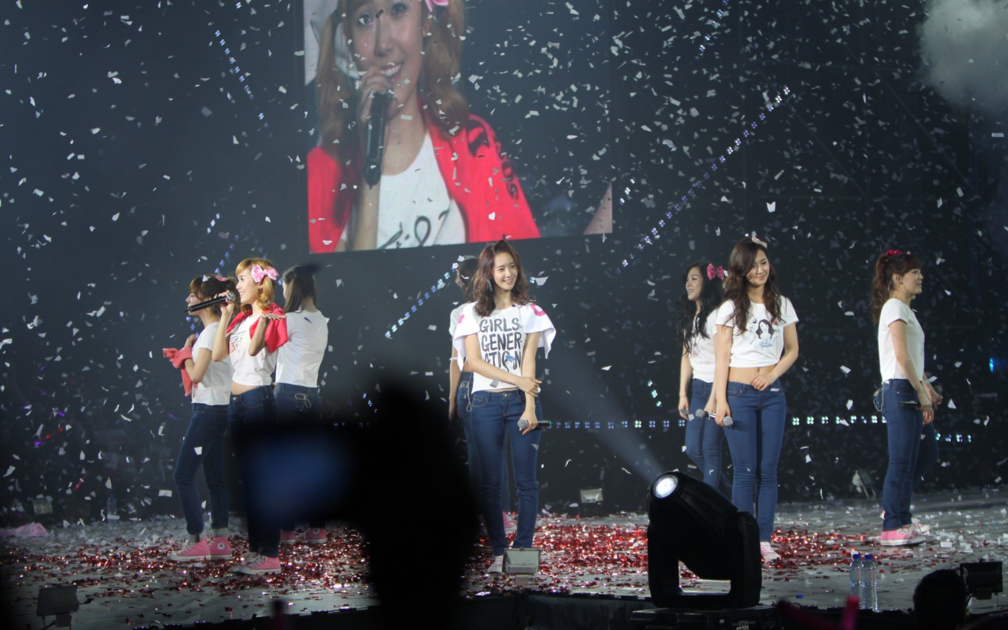Girls Generation concert wallpaper (1) #10 - 1440x900