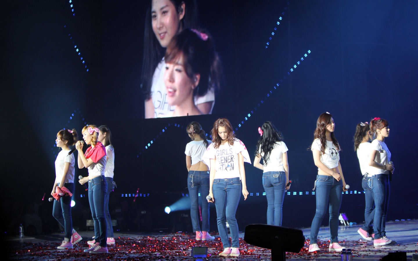 Girls Generation concert wallpaper (1) #13 - 1440x900