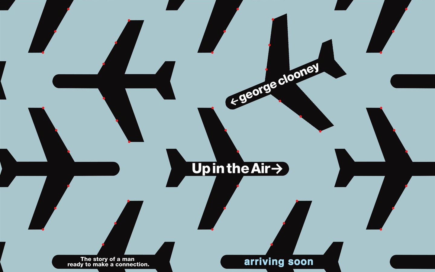 Up in the Air 在云端 高清壁纸21 - 1440x900