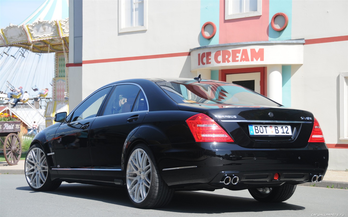 Brabus Mercedes-Benz iBusiness W221 S-class - 2010 fonds d'écran HD #1 - 1440x900