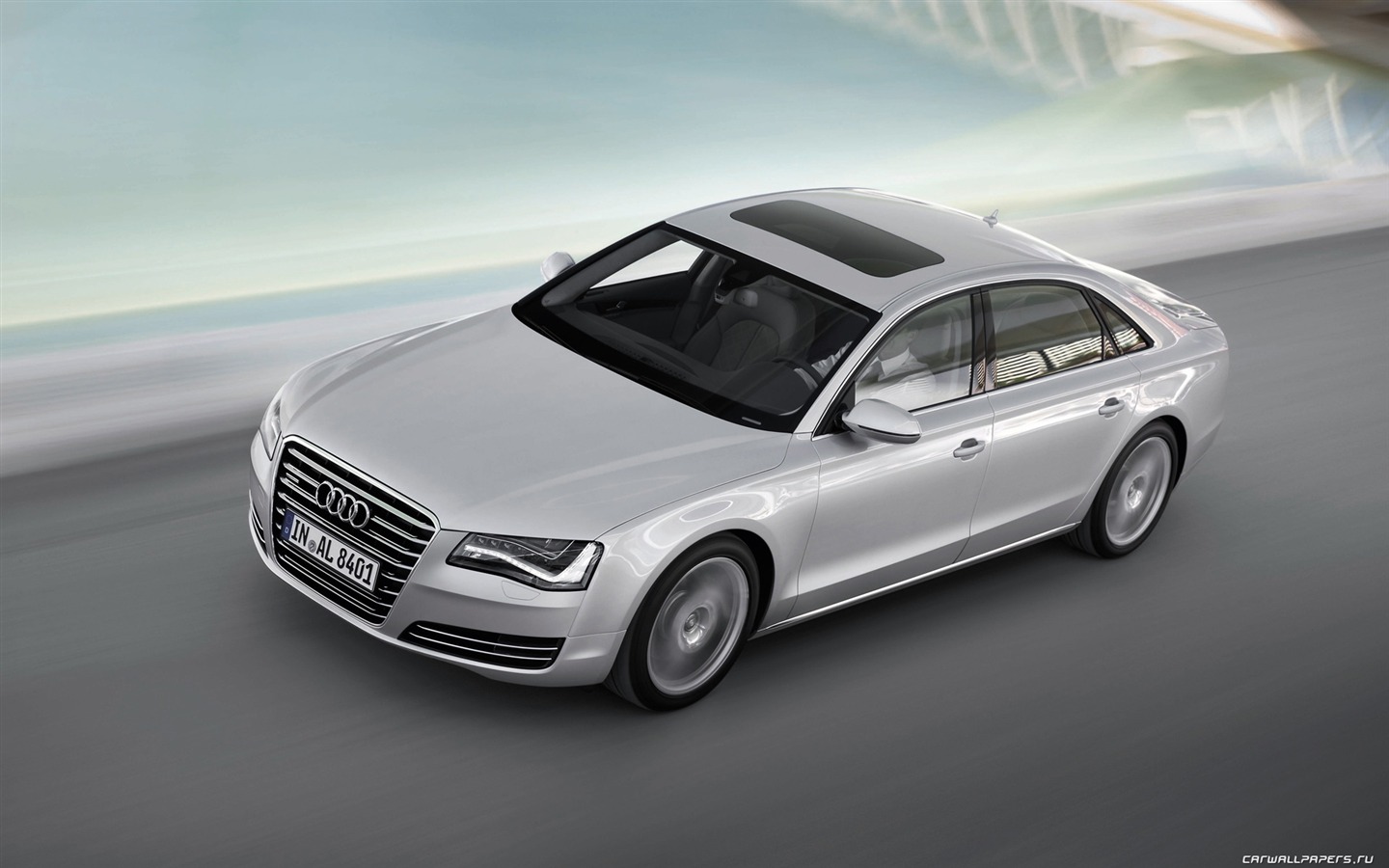 Audi A8 L 3.0 TFSI Quattro - 2010 高清壁紙 #2 - 1440x900