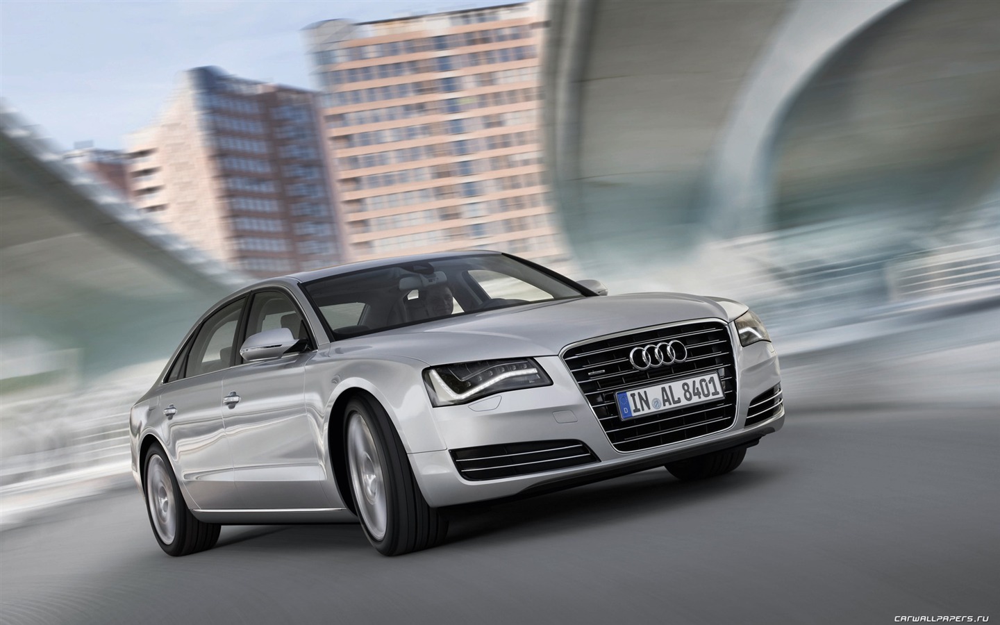 Audi A8 L 3.0 TFSI Quattro - 2010 高清壁纸5 - 1440x900