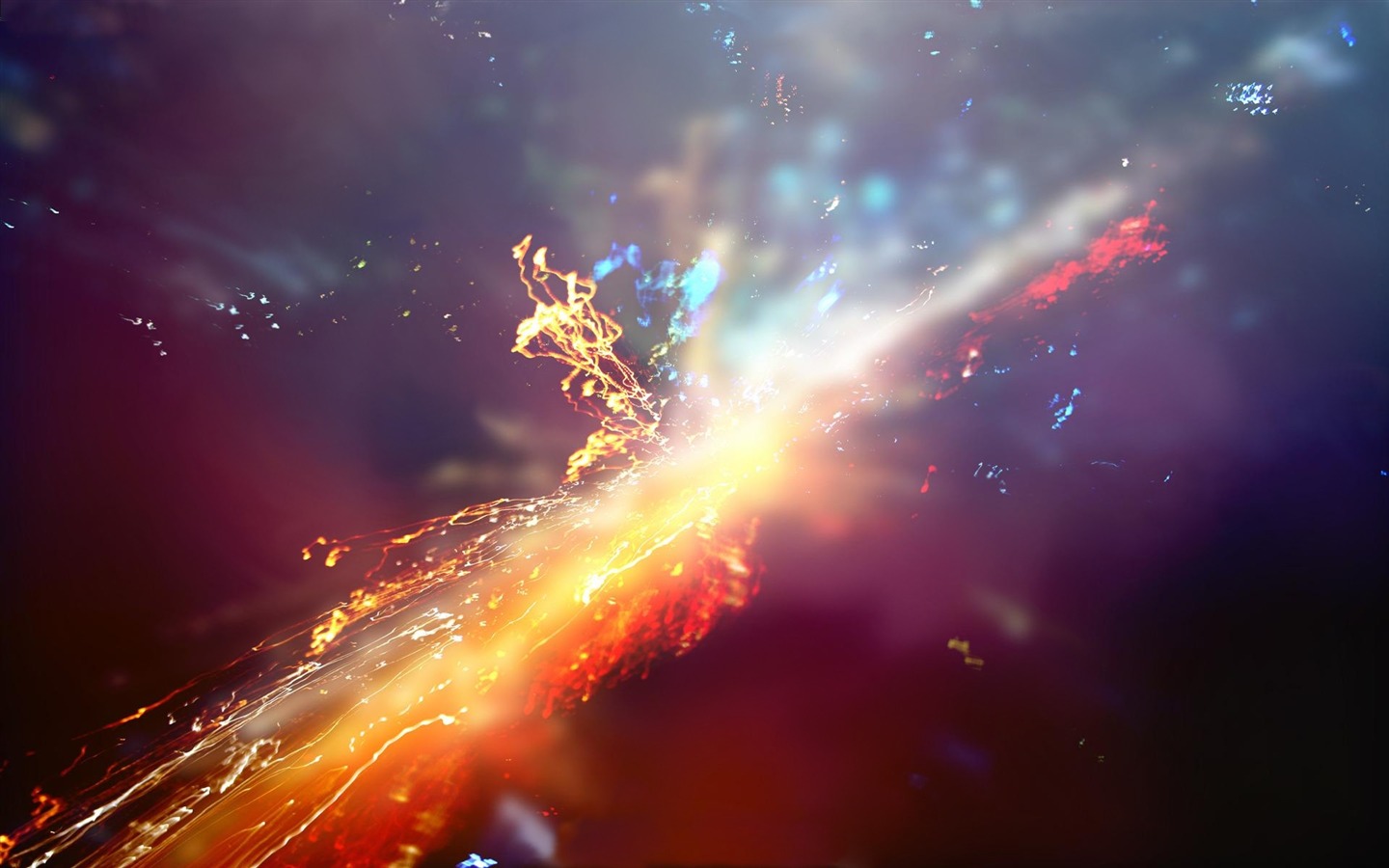 炫彩色彩背景 壁紙(24) #18 - 1440x900