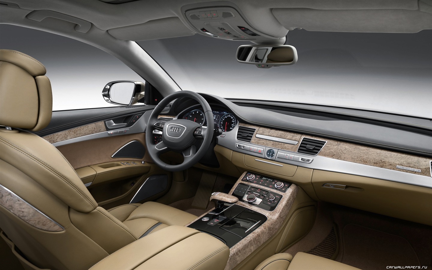 Audi A8 L W12 Quattro - 2010 HD tapetu #41 - 1440x900