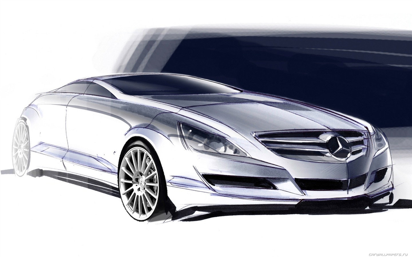 Mercedes-Benz Classe CLS - 2010 fonds d'écran HD #24 - 1440x900