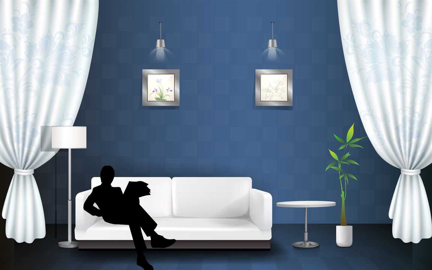 Vector home wallpaper (3) #7 - 1440x900