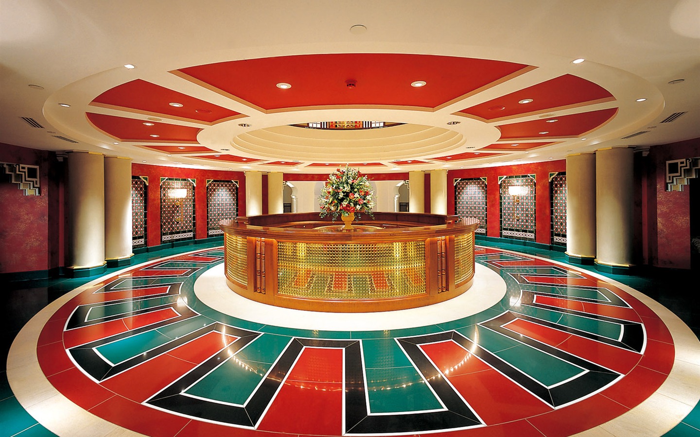 세븐 성급 호텔 Burj 두바이 월페이퍼 #4 - 1440x900