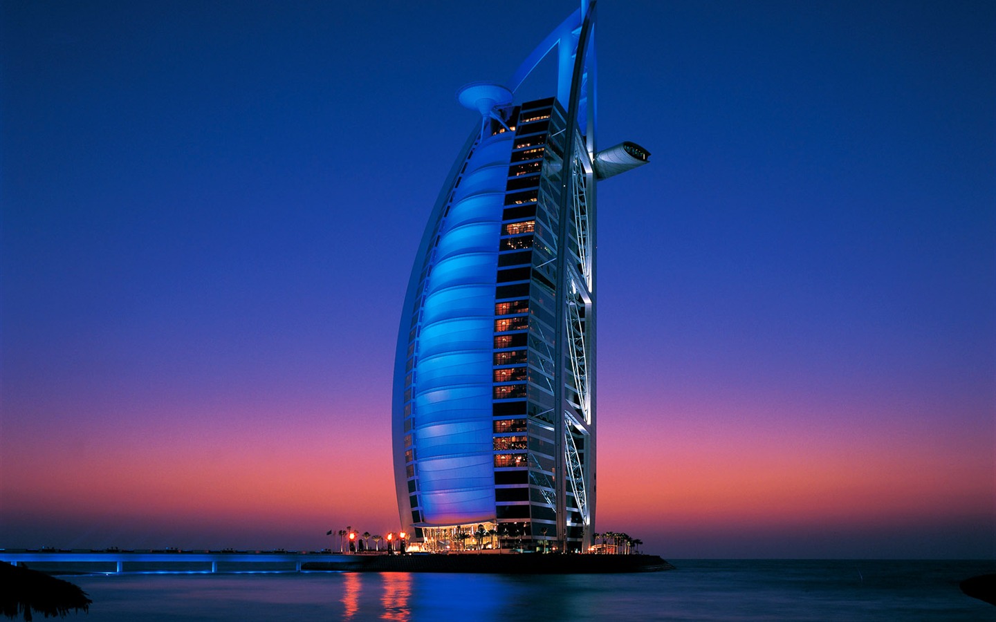 Sept étoiles hôtel Burj Dubai fonds d'écran #5 - 1440x900