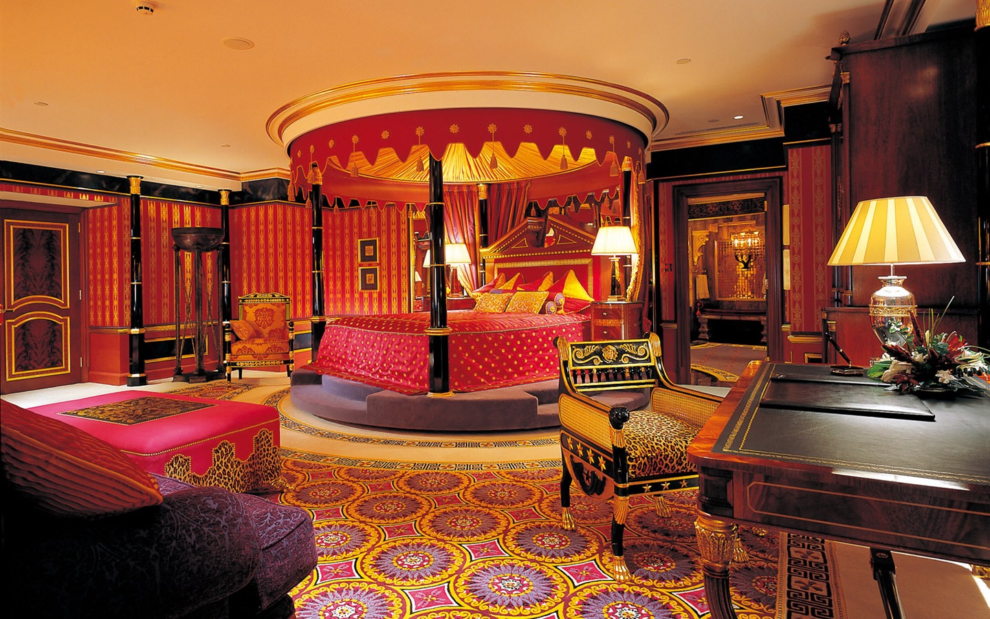 세븐 성급 호텔 Burj 두바이 월페이퍼 #6 - 1440x900