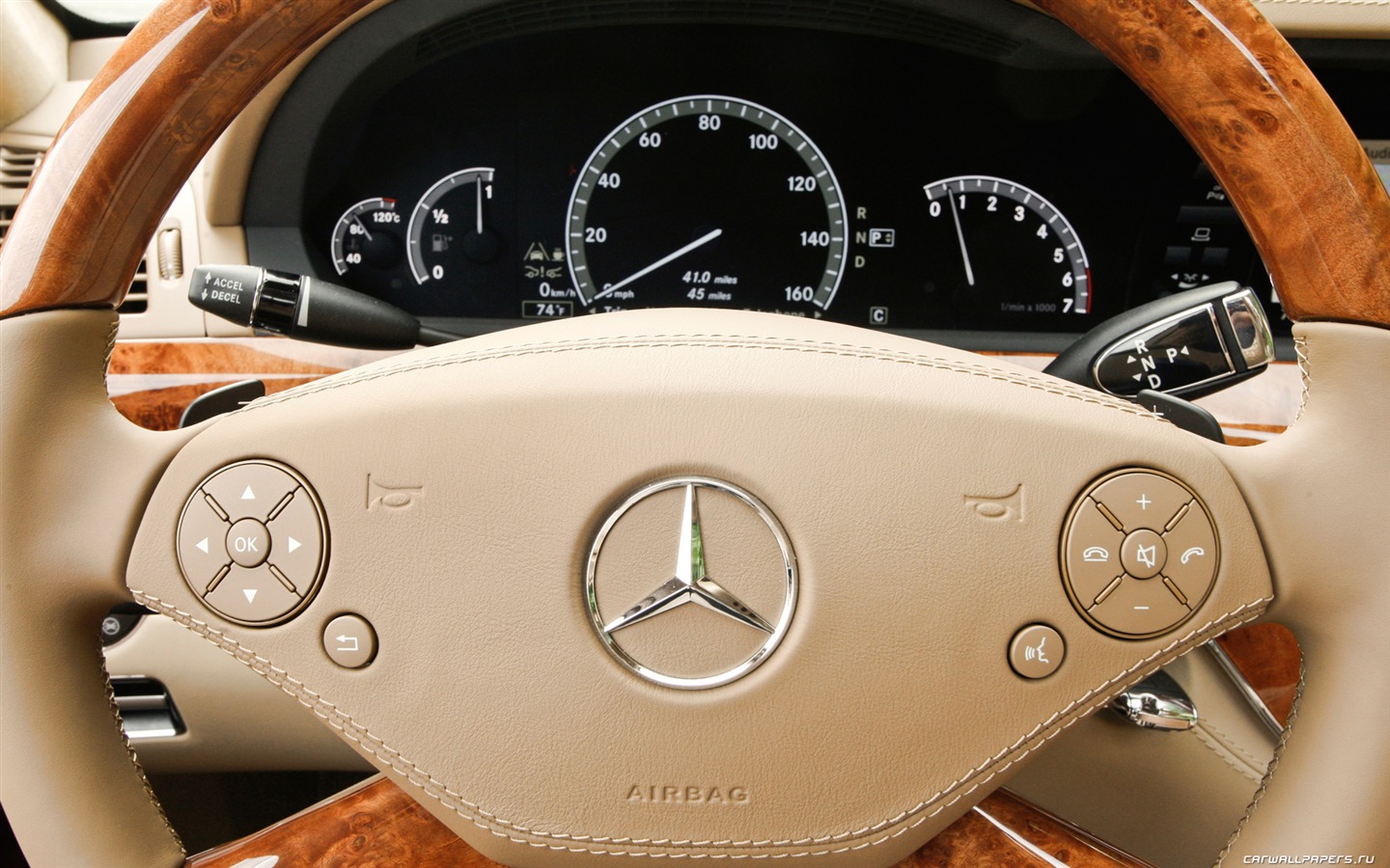 Mercedes-Benz S600 - 2010 HD tapetu #28 - 1440x900