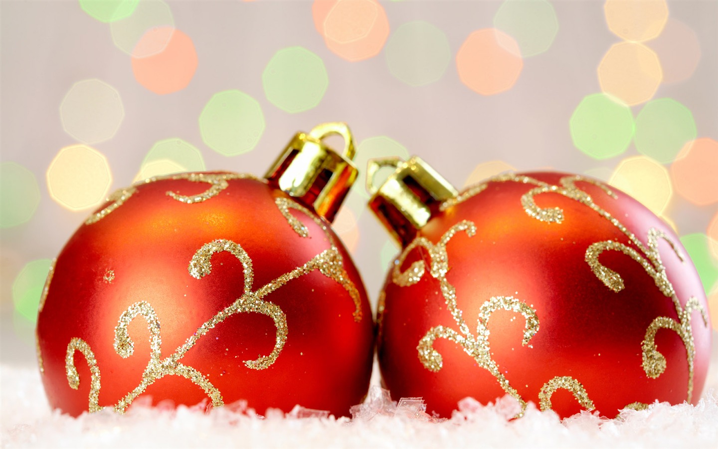 Christmas balls wallpaper (1) #8 - 1440x900