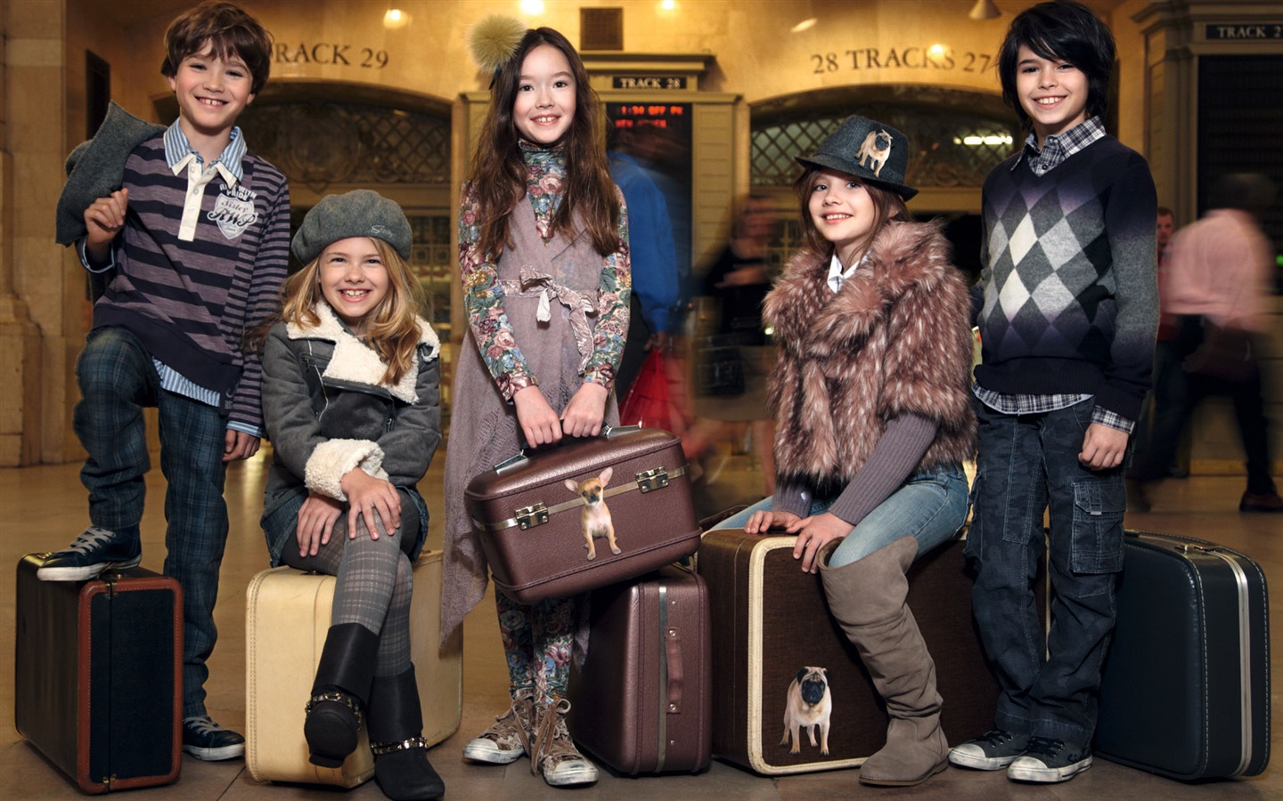Colorful Children's Fashion Wallpaper (3) #12 - 1440x900