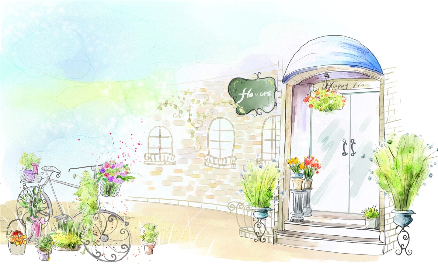 Hand-painted Fantasy Wallpapers (8) #6 - 1440x900