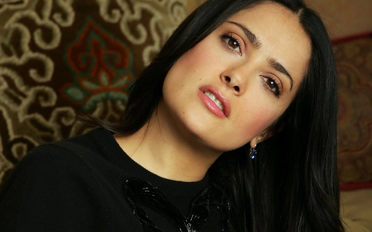 Salma 하이에크 아름다운 배경 화면 (2) #12 - 1440x900