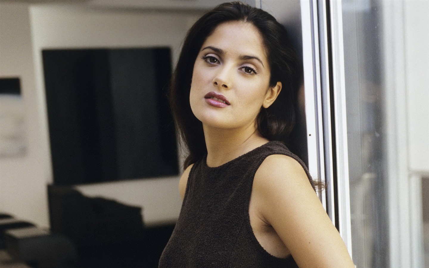 Salma Hayek krásnou tapetu (2) #33 - 1440x900